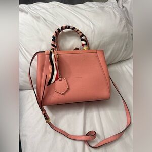 Authentic fendi crossbody bag with free authentic fendi bandeau